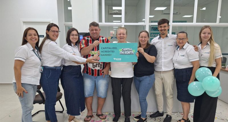 Sicoob Creditapiranga divulga ganhadores da Promoção Capital da Sorte